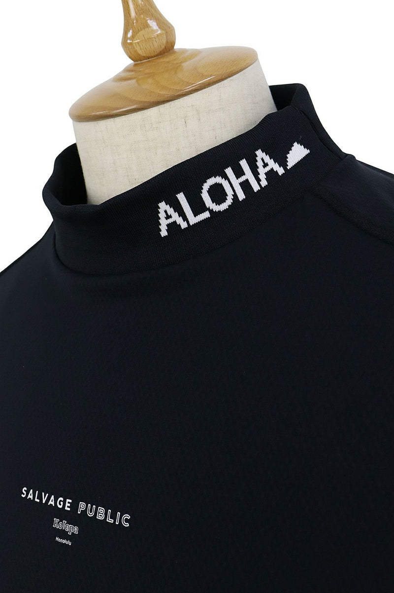High neck shirt for men Salvage Public Kolepa SALVAGE PUBLIC Kolepa 2025 Fall/Winter New Golf Wear