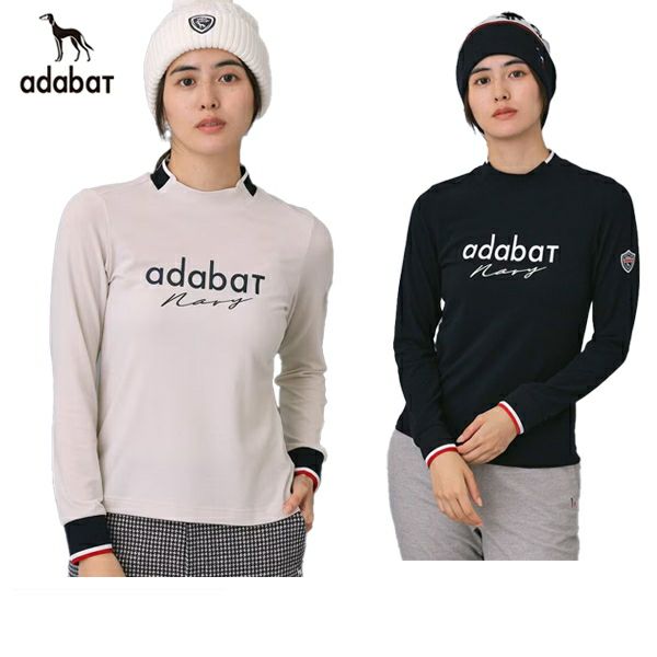 High neck shirt for women adabat adabat 2025 autumn/winter new golf wear