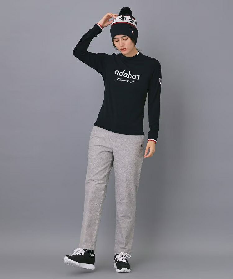 High neck shirt for women adabat adabat 2025 autumn/winter new golf wear