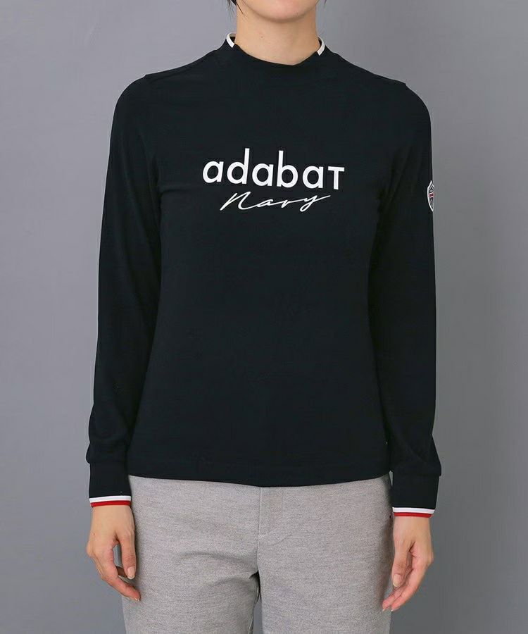 High neck shirt for women adabat adabat 2025 autumn/winter new golf wear