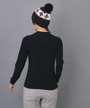 ハイネックシャツ レディース アダバット adabat 2025 秋冬 新作 ゴルフウェア