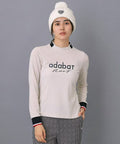 High neck shirt for women adabat adabat 2025 autumn/winter new golf wear
