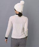 ハイネックシャツ レディース アダバット adabat 2025 秋冬 新作 ゴルフウェア