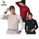 High neck shirt for men adabat adabat 2025 autumn/winter new golf wear