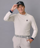 High neck shirt for men adabat adabat 2025 autumn/winter new golf wear