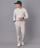 High neck shirt for men adabat adabat 2025 autumn/winter new golf wear