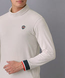 High neck shirt for men adabat adabat 2025 autumn/winter new golf wear