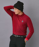 High neck shirt for men adabat adabat 2025 autumn/winter new golf wear