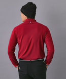 High neck shirt for men adabat adabat 2025 autumn/winter new golf wear