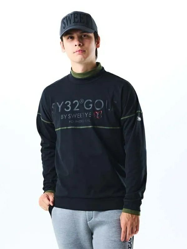 High neck shirt for men SY32 by SWEET YEARS GOLF SWEET YEARS GOLF Japan genuine product 2025 Autumn/Winter new golf wear