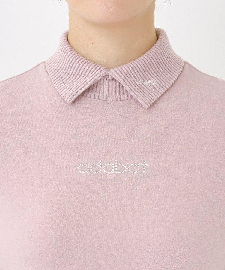 High neck shirt for women adabat adabat 2025 autumn/winter new golf wear