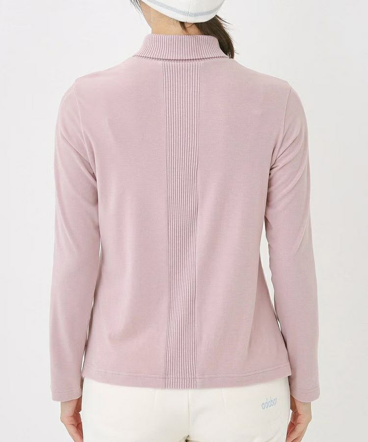 High neck shirt for women adabat adabat 2025 autumn/winter new golf wear