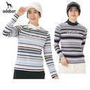 여성을위한 하이 넥 셔츠 Adabat Adabat 2025 가을/겨울 뉴 골프 착용