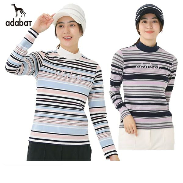 High neck shirt for women adabat adabat 2025 autumn/winter new golf wear