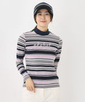 High neck shirt for women adabat adabat 2025 autumn/winter new golf wear