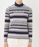 여성을위한 하이 넥 셔츠 Adabat Adabat 2025 가을/겨울 뉴 골프 착용