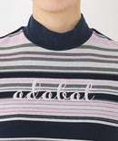 여성을위한 하이 넥 셔츠 Adabat Adabat 2025 가을/겨울 뉴 골프 착용