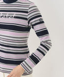 여성을위한 하이 넥 셔츠 Adabat Adabat 2025 가을/겨울 뉴 골프 착용