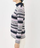 여성을위한 하이 넥 셔츠 Adabat Adabat 2025 가을/겨울 뉴 골프 착용