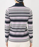 여성을위한 하이 넥 셔츠 Adabat Adabat 2025 가을/겨울 뉴 골프 착용