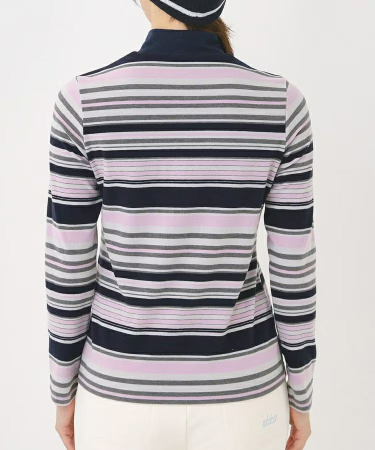 High neck shirt for women adabat adabat 2025 autumn/winter new golf wear