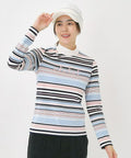 High neck shirt for women adabat adabat 2025 autumn/winter new golf wear
