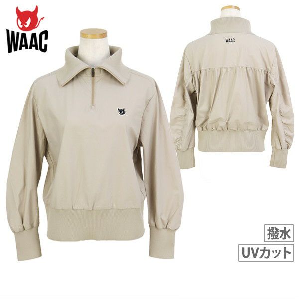 Long sleeve blouson for women WAAC WAAC Japanese genuine product 2025 Autumn/Winter new golf wear