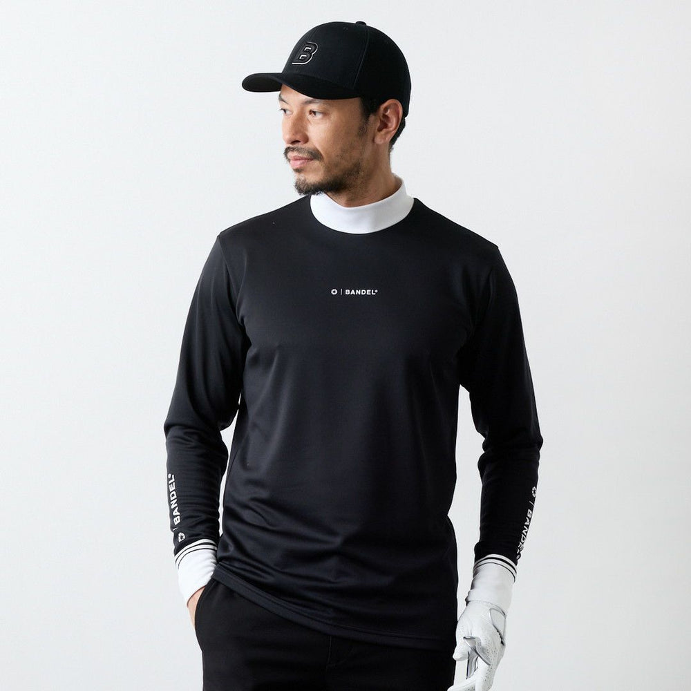 バンデル　BANDEL  Tシャツ　長袖　ハイネック　コンプレッション　Ｍ ハイネックシャツ メンズ バンデル BANDEL 2025 秋冬 新作 ゴルフウェア