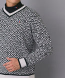 Men's sweater adabat adabat 2025 autumn/winter new golf wear