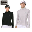 High neck shirt for women ADABAT STREAM 2025 Fall/Winter New Golf Wear