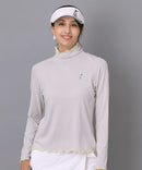 High neck shirt for women ADABAT STREAM 2025 Fall/Winter New Golf Wear