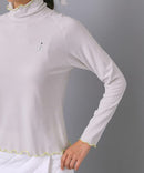 High neck shirt for women ADABAT STREAM 2025 Fall/Winter New Golf Wear