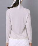 High neck shirt for women ADABAT STREAM 2025 Fall/Winter New Golf Wear