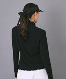 High neck shirt for women ADABAT STREAM 2025 Fall/Winter New Golf Wear