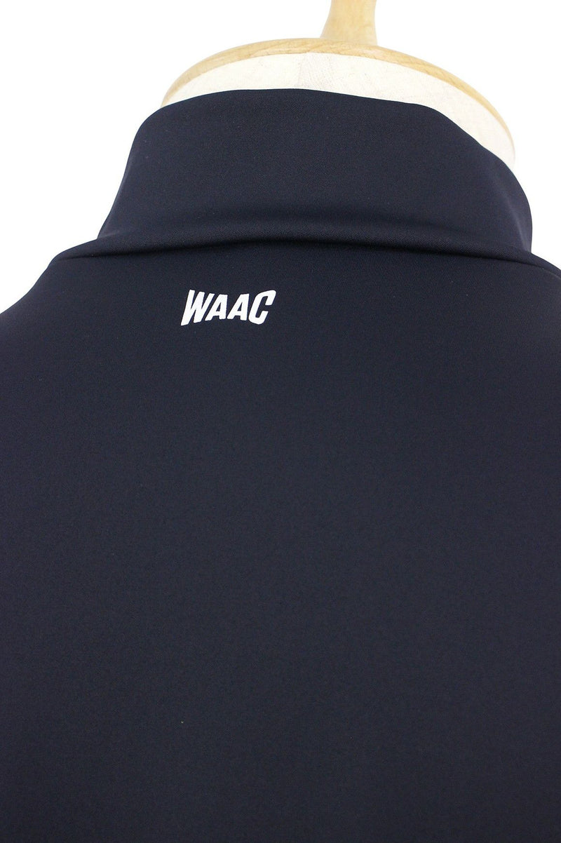 High neck shirt for men WAAC Japanese genuine product 2025 Autumn/Winter new golf wear