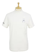 High neck shirt for men WAAC Japanese genuine product 2025 Autumn/Winter new golf wear