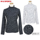High neck shirt for women MU Sports M.U SPORTS MUSPORTS 2025 Fall/Winter New Golf Wear