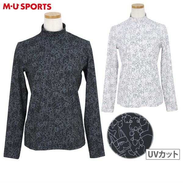ハイネックシャツ レディース MUスポーツ エムユー スポーツ M.U SPORTS MUSPORTS  2025 秋冬 新作 ゴルフウェア