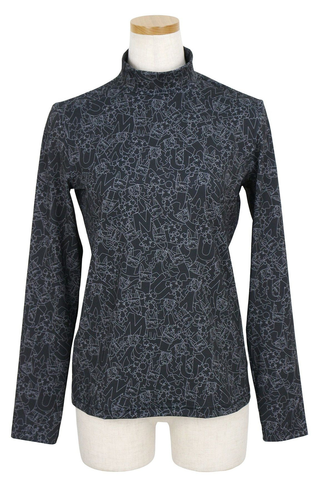 ハイネックシャツ レディース MUスポーツ エムユー スポーツ M.U