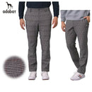 ロングパンツ メンズ アダバット adabat 2025 秋冬 新作 ゴルフウェア