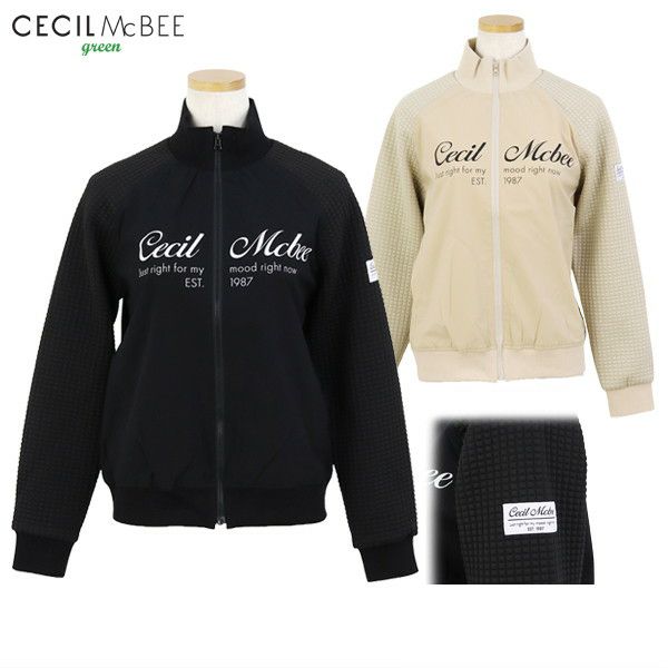 Women's Blouson CECIL McBEE green Cecil McBEE Green 2025 Fall/Winter New Golf Wear