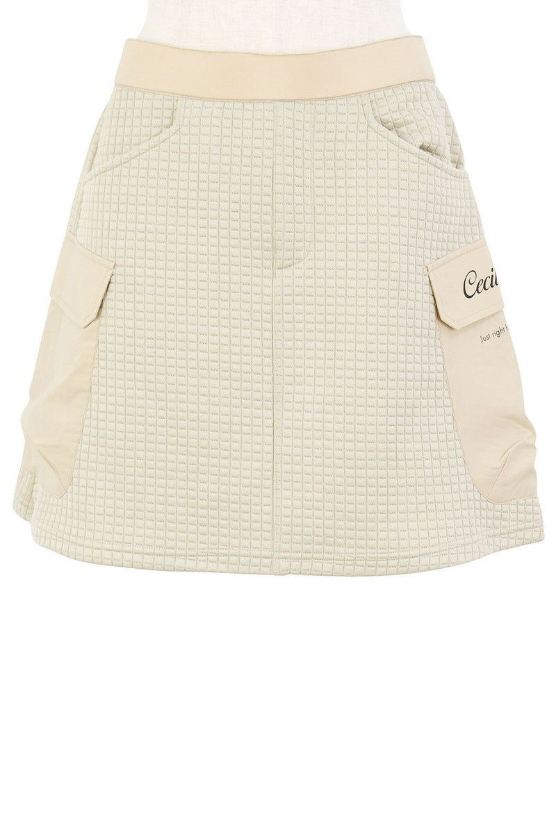 Women's Skirt CECIL McBEE Green Cecil McBEE Green 2025 Fall/Winter New Golf Wear