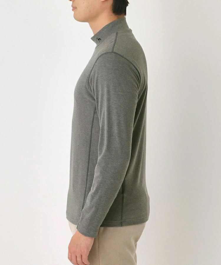 High neck shirt for men adabat adabat 2025 autumn/winter new golf wear