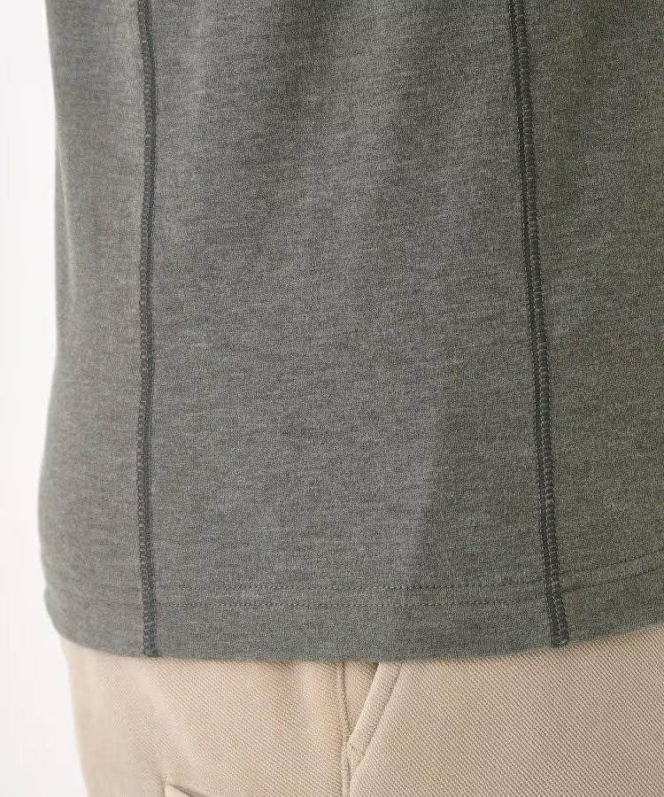 High neck shirt for men adabat adabat 2025 autumn/winter new golf wear