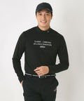 High neck shirt for men adabat adabat 2025 autumn/winter new golf wear