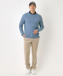 セーター メンズ アダバット adabat 2025 秋冬 新作 ゴルフウェア