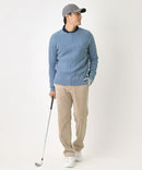 セーター メンズ アダバット adabat 2025 秋冬 新作 ゴルフウェア