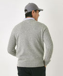 セーター メンズ アダバット adabat 2025 秋冬 新作 ゴルフウェア