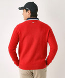 セーター メンズ アダバット adabat 2025 秋冬 新作 ゴルフウェア