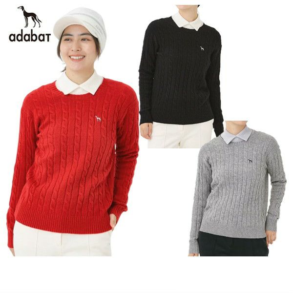 Women's Sweater adabat adabat 2025 Fall/Winter New Golf Wear